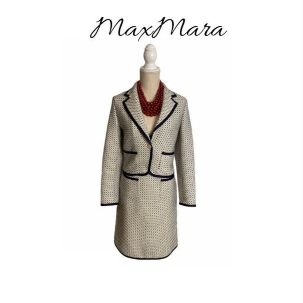 MAX MARA Cotton Blend 2Piece Skirt Set - Picture 1 of 11